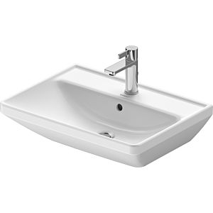Duravit D-Neo Waschtisch 23666000001 60cm, weiss wondergliss, mit Hahnloch und Überlauf