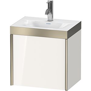 Duravit XViu vasque XV4631OB122P 45x33,3cm, 2000 , droite, 2000 , champagne mat, Cadres P, blanc brillant