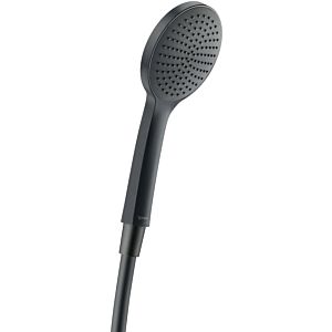 Douchette Duravit UV0650013046 245mm, filetage de raccordement G 1/2, noir mat