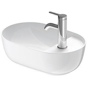 Duravit Luv Aufsatzwaschtisch 03814200001 weiß wondergliss,42x27cm,geschliffen,mit Hahnloch