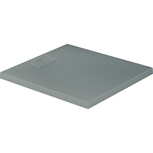 Duravit de douche rectangulaire 720145180000000 90 x 80 x 5 cm, gris béton