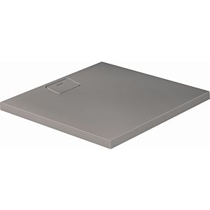Duravit de douche carré 720146180000000 90 x 90 x 5 cm, gris béton