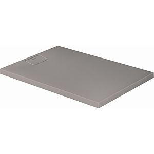 Duravit de douche rectangulaire 720148180000000 120 x 80 x 5 cm, gris béton
