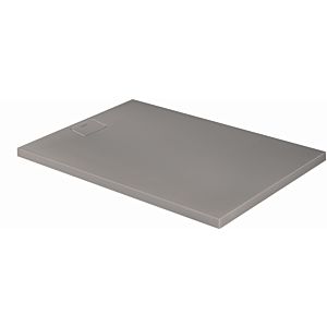 Duravit de douche rectangulaire 720170180000000 140 x 100 x 5 cm, gris béton