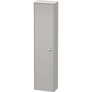 Duravit Brioso Hochschrank BR1320L1007 420x1770x240mm Betongrau Matt, Tür l., Griff Chrom
