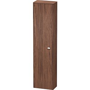 Duravit Brioso Hochschrank BR1320L1021 420x1770x240mm, Nussbaum Dunkel/Chrom, Tür links