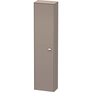 Duravit Brioso Hochschrank BR1320L1043 420x1770x240mm, Basalt Matt, Tür l., Griff Chrom