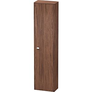 Duravit armoire Brioso Duravit BR1320R1021 420x1770x240mm, Noyer Foncé Décor / chrome, porte à droite