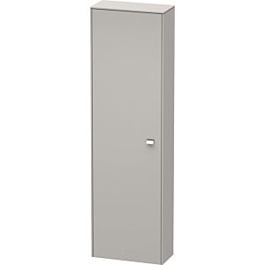 Duravit Brioso Hochschrank BR1321L1007 520x1770x240mm Betongrau Matt, Tür l., Griff Chrom
