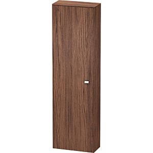 Duravit Brioso Hochschrank BR1321L1021 520x1770x240mm, Nussbaum Dunkel/Chrom, Tür links