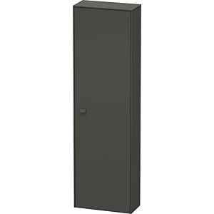 Duravit Brioso cabinet BR1321R4949 520x1770x240mm, Graphite Matt , door on the right