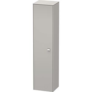 Duravit Brioso Hochschrank BR1330L1007 420x1770x360mm Betongrau Matt, Tür l., Griff Chrom