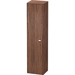 Duravit Brioso Hochschrank BR1330L1021 420x1770x360mm, Nussbaum Dunkel/Chrom, Tür links