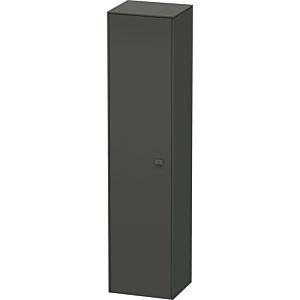 Duravit Brioso Hochschrank BR1330L4949 420x1770x360mm, Graphit Matt, Tür links