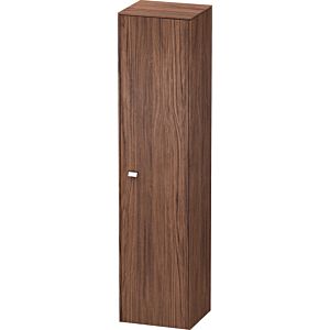 Duravit armoire Brioso Duravit BR1330R1021 420x1770x360mm, Noyer Foncé Décor / chrome, porte à droite