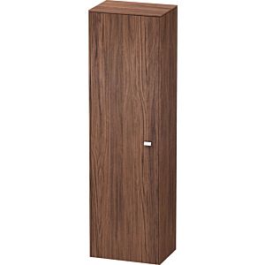 Duravit Brioso Hochschrank BR1331L1021 520x1770x360mm, Nussbaum Dunkel/Chrom, Tür links