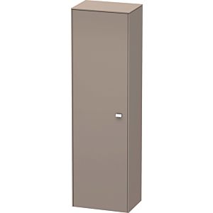 Duravit Brioso Hochschrank BR1330L1043 520x1770x360mm, Basalt Matt Tür links, Griff Chrom