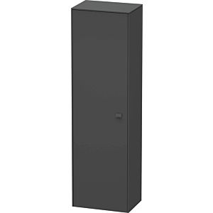 Duravit Brioso Hochschrank BR1331L4949 520x1770x360mm, Graphit Matt, Tür links