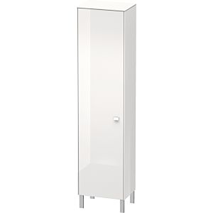 Duravit Armoire Brioso Individual 133-201cm BR1342R1022, blanc brillant, porte droite, poignée chromée