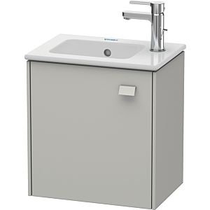 Duravit Brioso Waschtischunterbau BR4000L20707 420x442x289mm, Betongrau Matt, Tür links