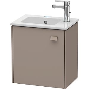 Duravit Brioso Waschtischunterbau BR4000L4343 420x442x289mm, Basalt Matt, Tür links
