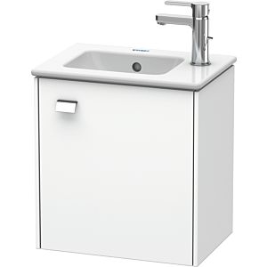 Duravit Brioso Waschtischunterbau BR4000R1018 420x442x289mm, Weiß Matt, Tür rechts, Griff Chrom