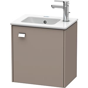 Duravit Brioso Waschtischunterbau BR4000R1043 420x442x289mm, Basalt Matt, Tür r., Griff Chrom