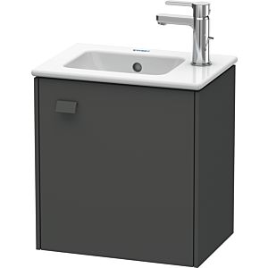 Duravit Brioso Waschtischunterbau BR4000R4949 420x442x289mm, Graphit Matt,  Tür rechts