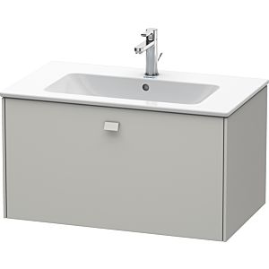 Duravit Brioso Waschtischunterbau BR400200707 820x479mm, Betongrau Matt, 1 Auszug