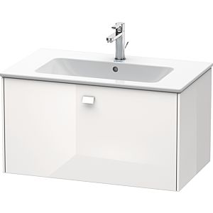 Duravit Brioso meuble sous-vasque BR400202222 820x479mm, blanc brillant, 1 compartiment coulissant