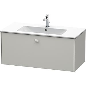 Duravit Brioso Waschtischunterbau BR400300707 1020x479mm, Betongrau Matt, 1 Auszug