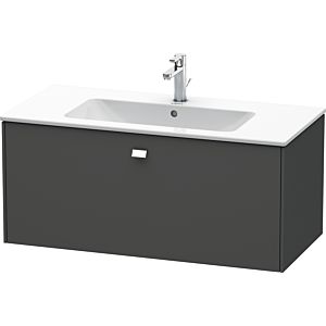 Duravit Brioso Duravit Brioso BR400301049 1020x479mm, Graphite Matt , 2000 pull-out, handle chrome