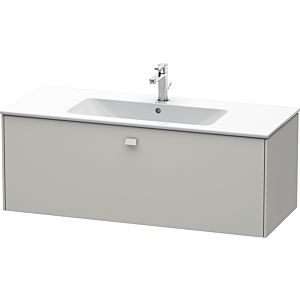 Duravit Brioso Duravit Brioso BR400400707 1220x479mm, Concrete Gray Matt , 2000 pull-out