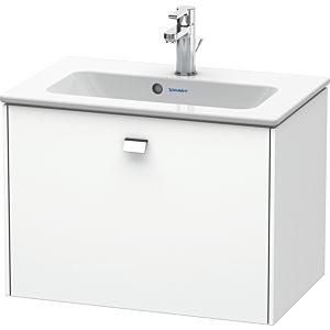 Duravit Brioso Waschtischunterbau BR401001018 620x389mm, Weiß Matt, 1 Auszug, Griff Chrom