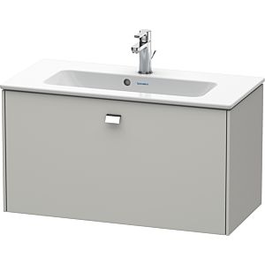 Duravit Brioso Duravit Brioso BR401101007 820x389mm, Concrete Gray Matt , 2000 pull-out, chrome handle