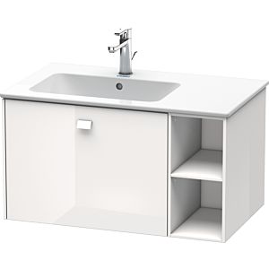 Duravit Brioso Waschtischunterbau BR401202222 820x479mm, Weiß Hochglanz, Regal links