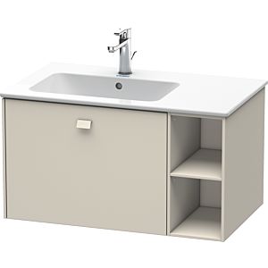 Duravit Brioso Waschtischunterbau BR401209191 820x479mm, Taupe, Regal links