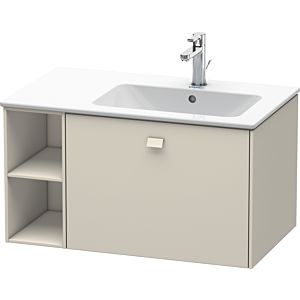 Duravit Brioso Waschtischunterbau BR401409191 820x479mm, Taupe, Regal rechts
