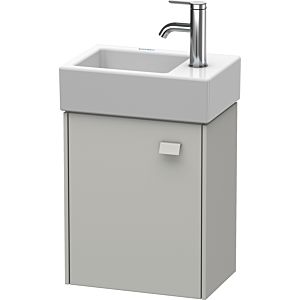 Duravit Brioso Waschtischunterbau BR4049L0707 364x239mm, Betongrau Matt, Tür links