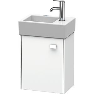 Duravit Brioso Waschtischunterbau BR4049L1818 364x239mm, Weiß Matt, Tür links
