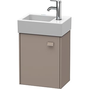 Duravit Brioso Waschtischunterbau BR4049L4343 364x239mm, Basalt Matt, Tür links