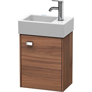 Duravit Brioso Waschtischunterbau BR4049R1079 364x239mm, Nussbaum Natur/Chrom, Tür rechts