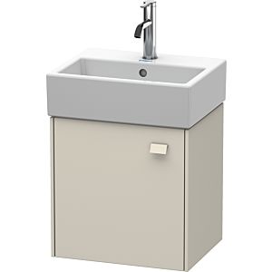 Duravit Brioso Waschtischunterbau BR4050L9191 434x339mm, Taupe, Tür links