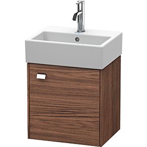 Duravit Brioso BR4050R1021 434x339mm, Noyer Foncé Décor / chrome, porte à droite