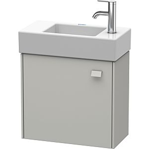 Duravit Brioso Waschtischunterbau BR4051L0707 484x239mm, Betongrau Matt, Tür links