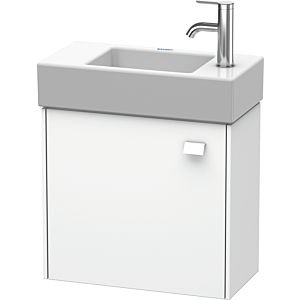 Duravit Brioso Waschtischunterbau BR4051L1818 484x239mm, Weiß Matt, Tür links