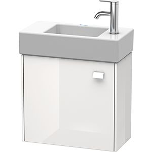 Duravit Brioso Waschtischunterbau BR4051L2222 484x239mm, Weiß Hochglanz, Tür links