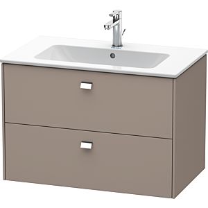Duravit Brioso Duravit Brioso BR410201043 820x553 mm, Basalt Matt , 2 Basalt Matt , chrome handle