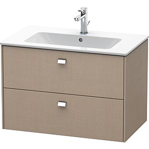 Duravit Brioso Duravit BR410201075 820x553 mm, Lin , 2 tiroirs, poignée chromée