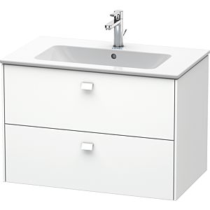 Duravit Brioso meuble sous-vasque BR410201818 820x553 mm, blanc mat, 2 compartiments coulissants